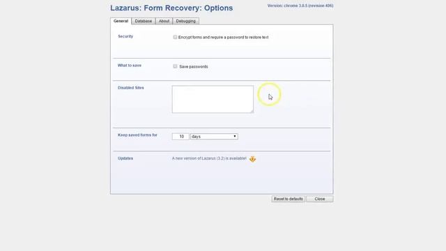 Lazarus Form Recovery: Demo of Web Extension смотреть онлайн