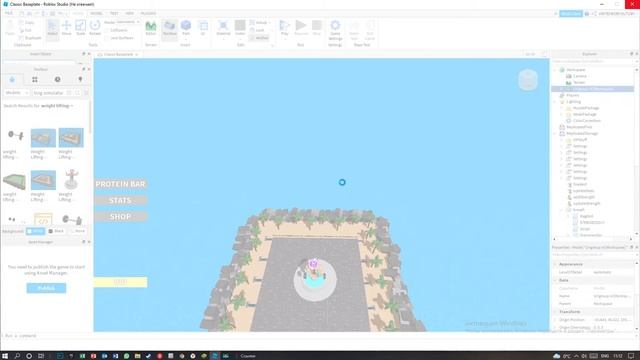 Как сделать симулятор качка в Roblox studio! смотреть онлайн