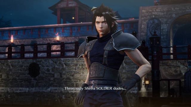 Crisis Core Final Fantasy 7 Reunion - Chapter 1 Zack Fair Meets a Young Yuffie Kisaragi Cutscene смотреть онлайн
