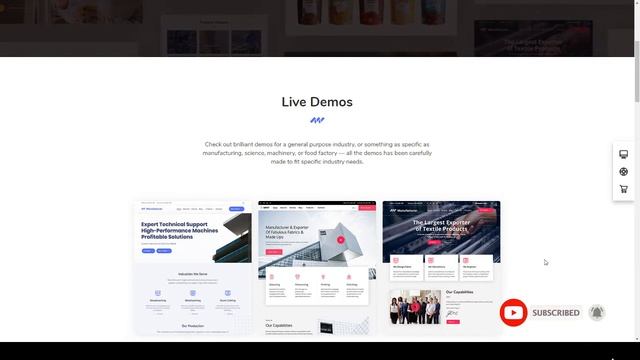 Manufacturer - Factory and Industrial WordPress Theme смотреть онлайн
