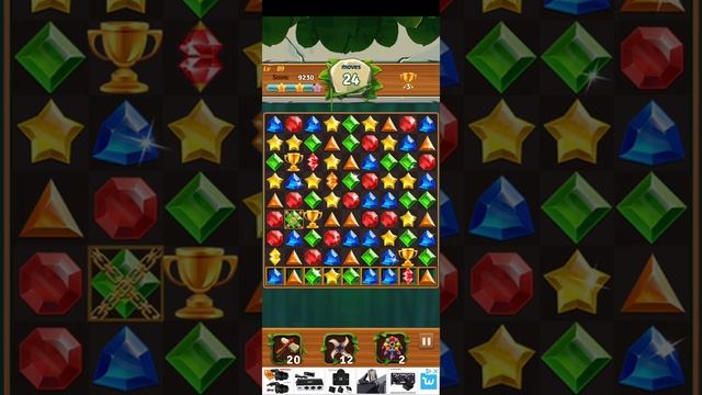 Jewels Jungle ? - Jewels & Gems Match 3 Puzzle 2020 Level 89 ⭐⭐⭐ no Booster ? Android Gameplay ✅ смотреть онлайн
