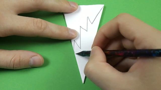 How to make a snowflake with paper. Paper snowflake tutorial. смотреть онлайн