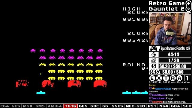 RGG S02E663 - Space Invaders: Fukkatsu no Hi (TG16) смотреть онлайн