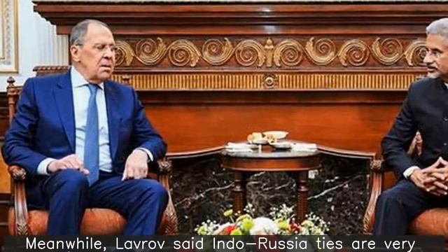 Our meeting happening in difficult int'l environment: Jaishankar to Lavrov смотреть онлайн