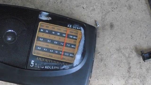Радиоприемник "KIPO". Разборка без поломки смотреть онлайн