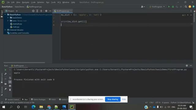 Basic Python 39: Python Dictionary смотреть онлайн