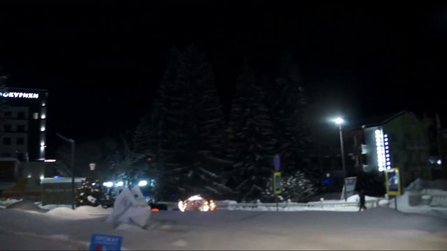 Sony Nex-5n. Тест ночная съемка в авто режиме. Огни новогодней Белокурихи. Sony Nex 5N. Test Video.