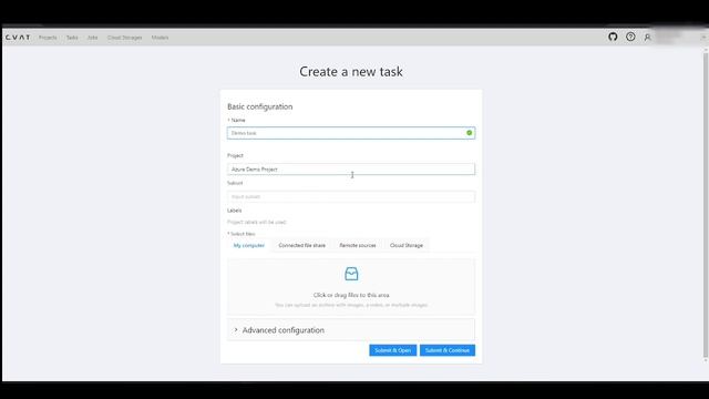 CVAT.ai Product Tour #28: Connect Microsoft Azure As Cloud Storage In #CVAT | Data Import And Expor