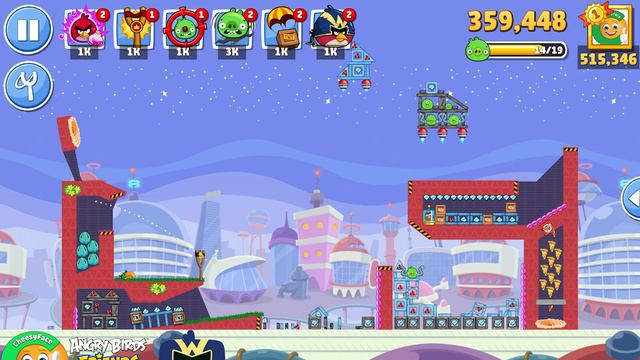 Angry Birds Friends PorkTopia Tournament 1248 Level 2 No Power UP смотреть онлайн