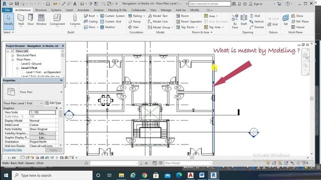 Video1 Revit AutoCAD BIM introduction смотреть онлайн