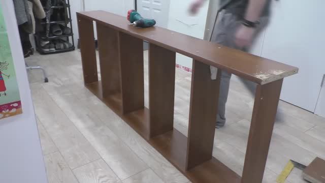 Мебель из мусора. Делаем стеллаж для инструмента из старой кровати. смотреть онлайн