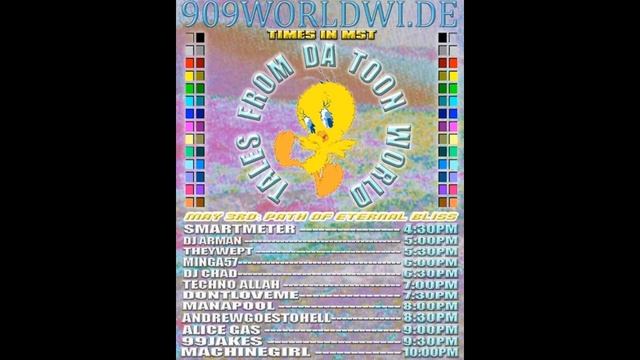 Alice Gas - 909 Worldwide Presents: Tales From Da Toon World [DAY 2] - May 3, 2020 смотреть онлайн