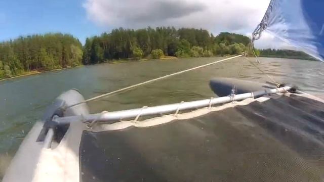 Парусные катамараны - 1 час на воде и ты капитан! смотреть онлайн