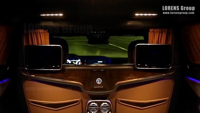Лимузин для Президента MAYBACH S-CLASS c ПЕРЕГОРОДКОЙ VIP-салона смотреть онлайн