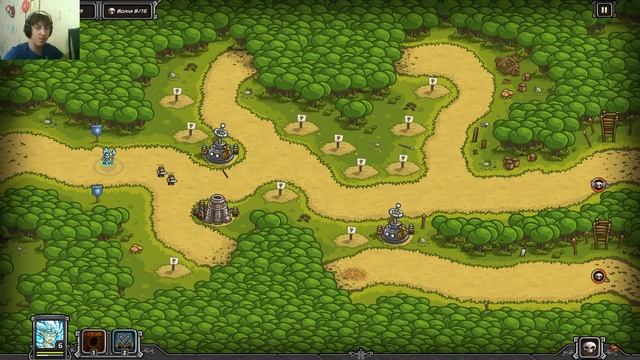 Kingdom Rush - Прохождение #15: Лес Безмолвия смотреть онлайн