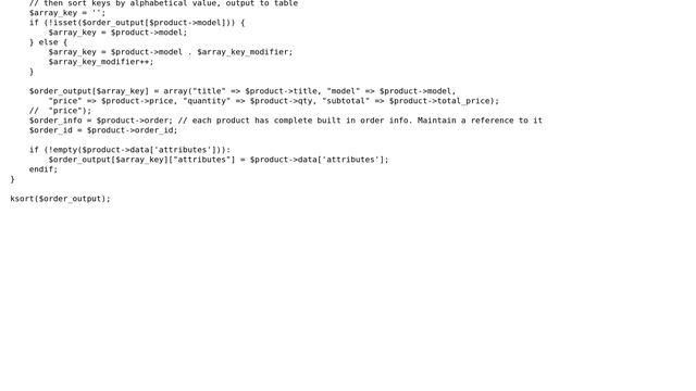 Drupal: Sort the products by SKU when seeing order details смотреть онлайн