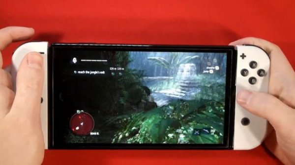 Nintendo Switch OLED Assassins Creed IV Black Flag Handheld Gameplay
