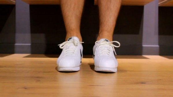 Nike Classic Cortez Leather "White\Black" (749571-100) Onfeet Review | sneakers.by