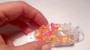 3d КОТ  из резинок на станке МОНСТР ТЭИЛ, ч.1/ Радужки Rainbow Loom