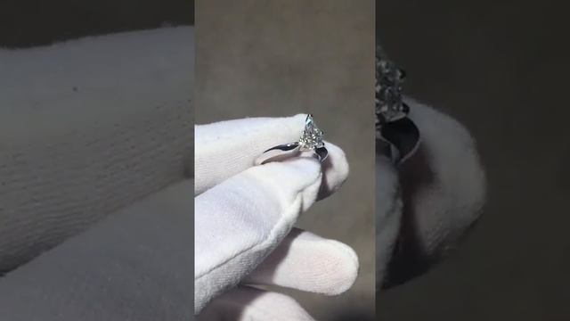 Platinum Pear Shape Solitaire смотреть онлайн