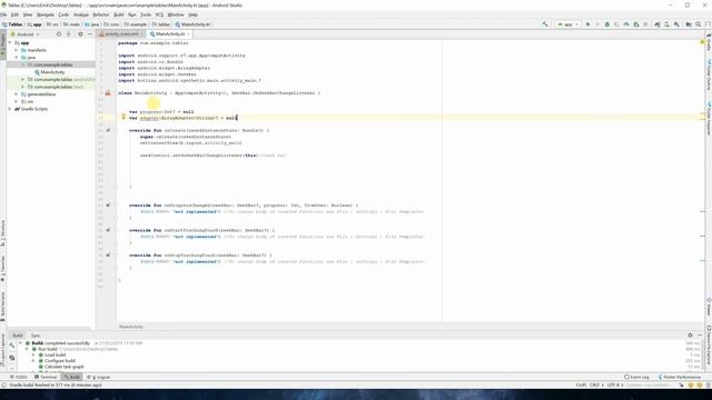 Android studio ListView en kotlin, App de tablas de multiplicar смотреть онлайн