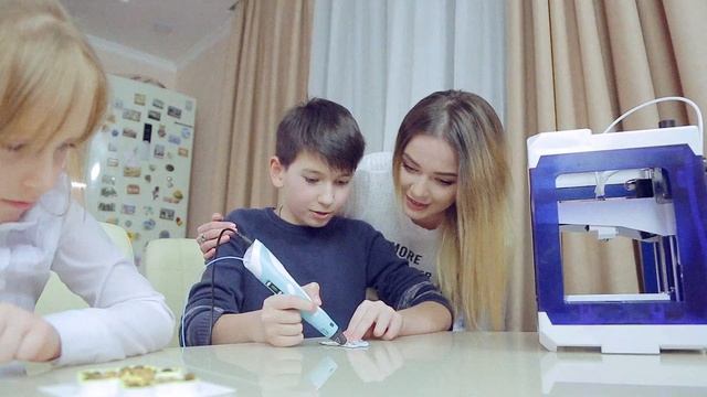 3D печать дома с детьми смотреть онлайн