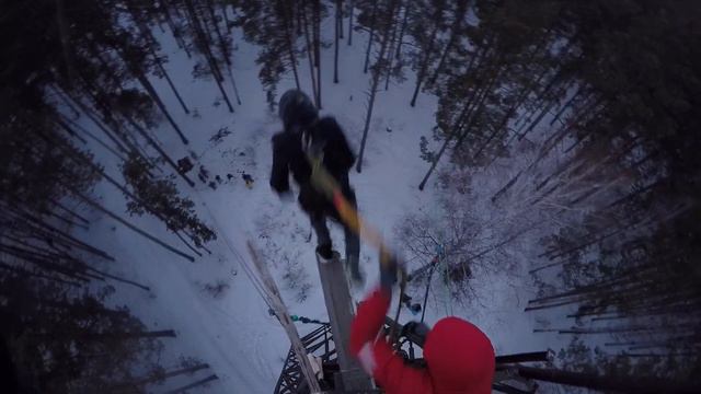 Прыжок "ЗАИ" с вышки смотреть онлайн