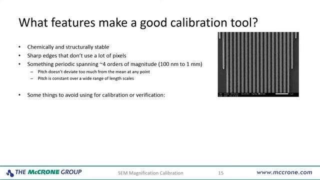 SEM Magnification Calibration and Verification смотреть онлайн
