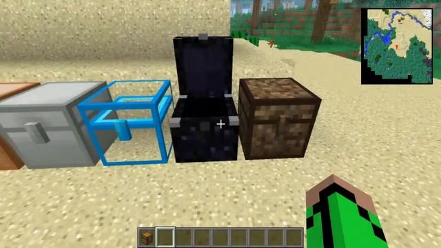 Обзор мода Minecraft #2. Iron chests(Много сундуков, или железные суднуки) смотреть онлайн