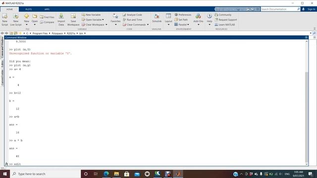Matlab how to Open,Edit,Run Matlab .M Files and command window смотреть онлайн