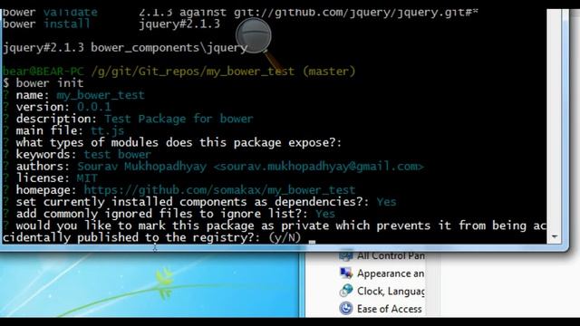 How to create and register bower package смотреть онлайн