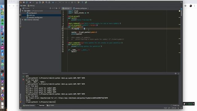 Trading Stocks with the Robinhood API and Python (Part 1) смотреть онлайн