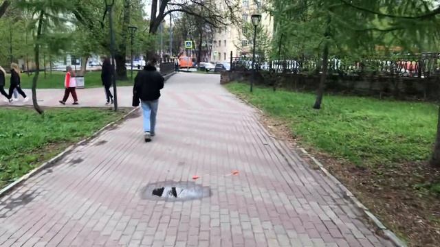 Первые покатушки по парку на inmotion v5f | Моноколесо смотреть онлайн