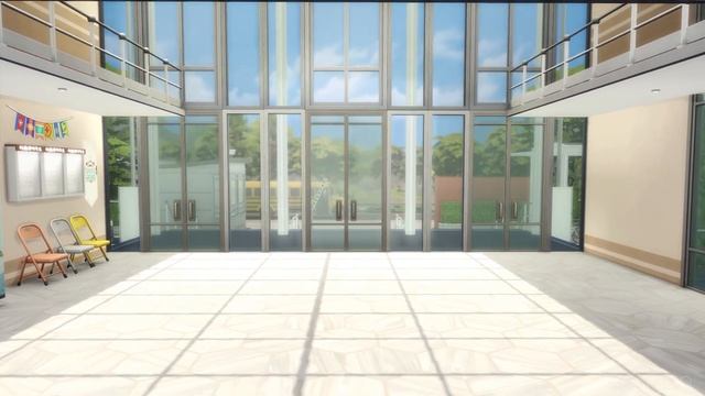 Copperdale HIGH SCHOOL | The Sims 4 High School Years | No CC | Stop Motion Build смотреть онлайн