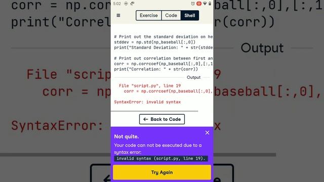 Python Numpy | DataCamp | Part 3/3 смотреть онлайн