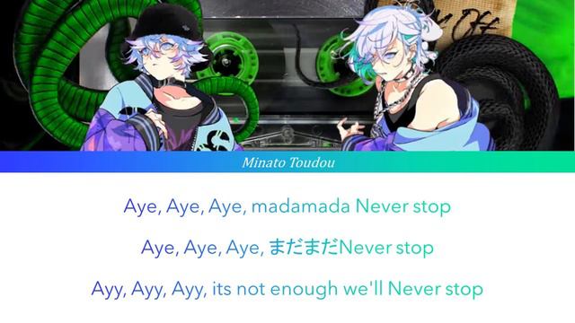 Cozmez - Back Off - FULL LYRICS COLOR CODED ROM/KAN/ENG [Paradox Live / パラライ]