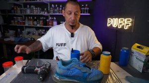 PUFF Как отремонтировать баллоны на кроссовках