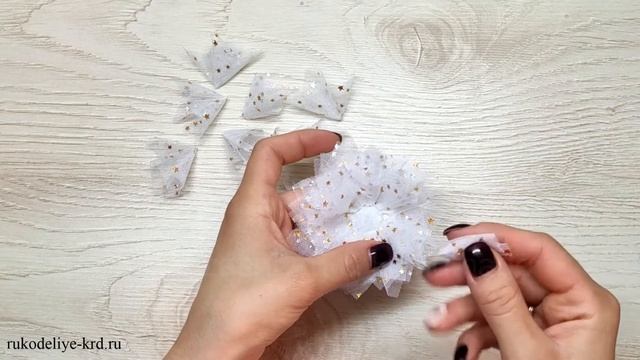 Их СТОИТ сделать. Школьные бантики из фатина своими руками ? Мастер класс Канзаши ? DIY смотреть онлайн