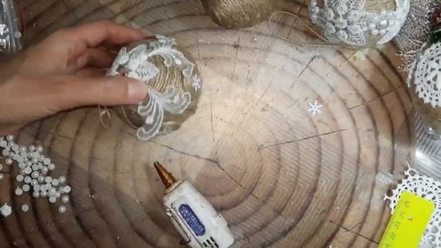 Ёлочные игрушки в эко стиле. смотреть онлайн