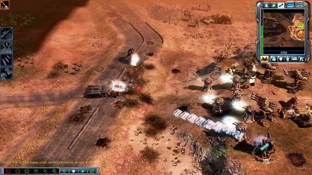 Command & Conquer 3 Tiberium Essence | GDI Ayers Rock | Single Mission Gameplay смотреть онлайн