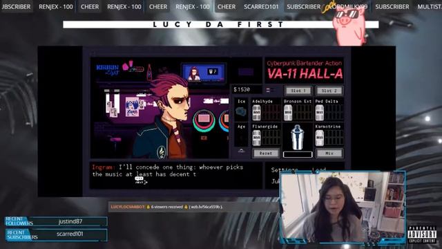 VA-11 Hall-A:(DAY1) CYBERPUNK BARTENDER ACTION | Primera | a sugar rush for the piano man смотреть онлайн