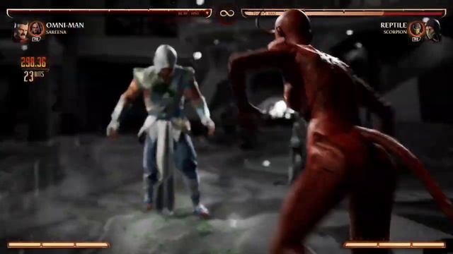 CRAZY MORTAL KOMBAT 1 OMNI-MAN X SAREENA COMBO (36 hits/406.82 damage) смотреть онлайн