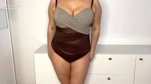 Примерка купальников больших размеров от 50 до 62. Все для пляжного отдыха