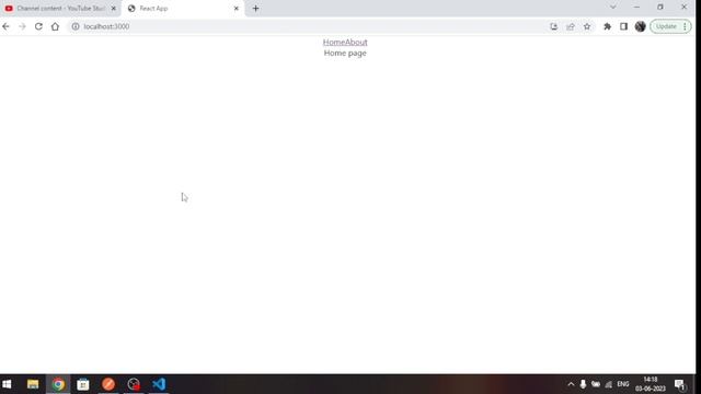 Adding navbar in react router dom - React full course for beginners | Part-27 смотреть онлайн