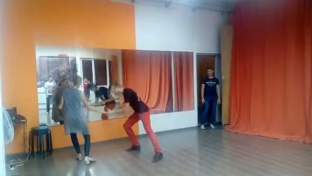 LINDY HOP Intermediate. Aksenov Sergey & Sidorova Olga 2016.10.19 смотреть онлайн