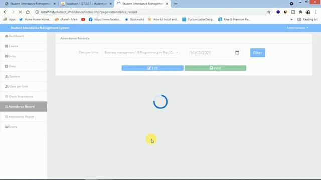 Student Attendance Management System in PHP -Starsite programmers смотреть онлайн
