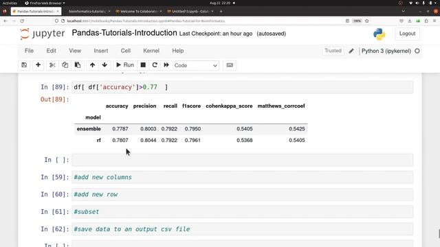 How make Queries in a Pandas DataFrame смотреть онлайн