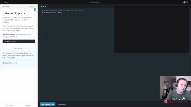 Learn Python with CodeCademy: Functions смотреть онлайн