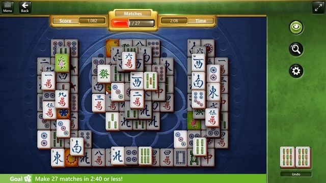 Microsoft Mahjong | Match Attack Medium | December 24, 2021 | Daily Challenges смотреть онлайн