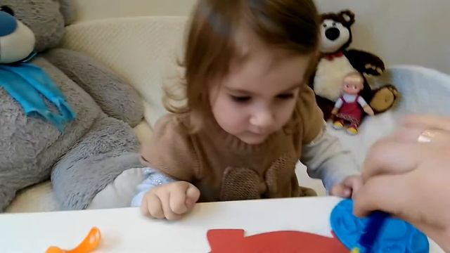 Вика готовит пиццу | Пластилин Pizza Fun | MyBest TV Games